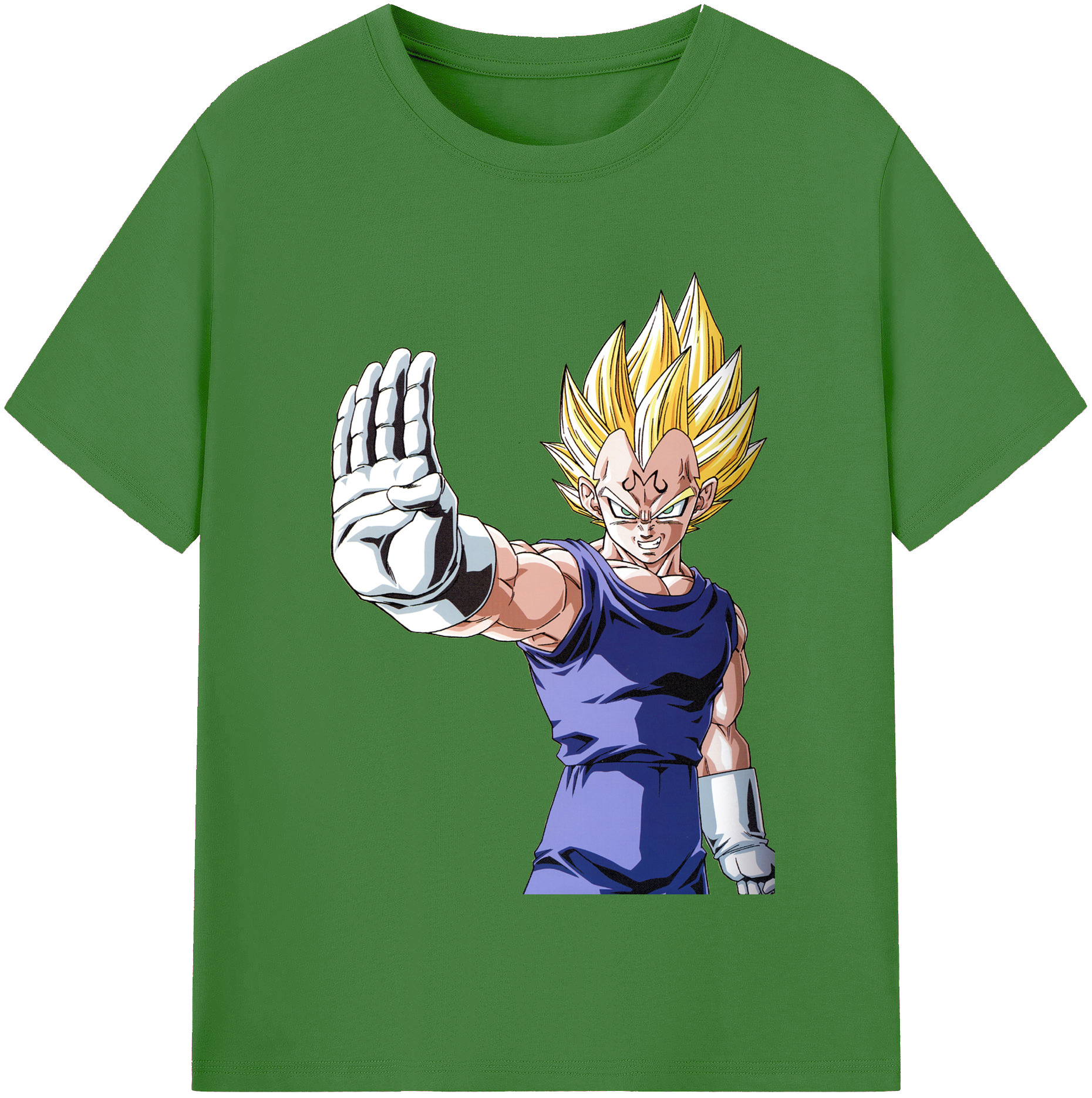 （画像用） ドラゴンボール ベジータ四世（Bejīta Yonsei）DRAGON BALL Vegeta IV レディースカジュアルプリントTシャツ（綿100％）